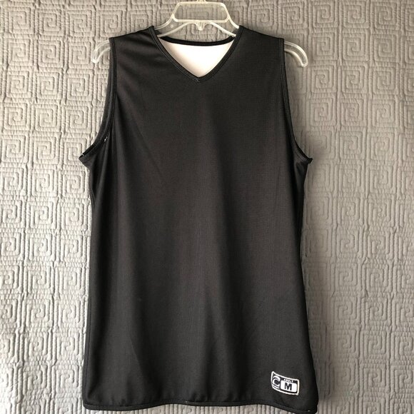 Epic Sprorts Jersey Adult Size Medium Practice #22 Black White Pink Reversible - Picture 1 of 6